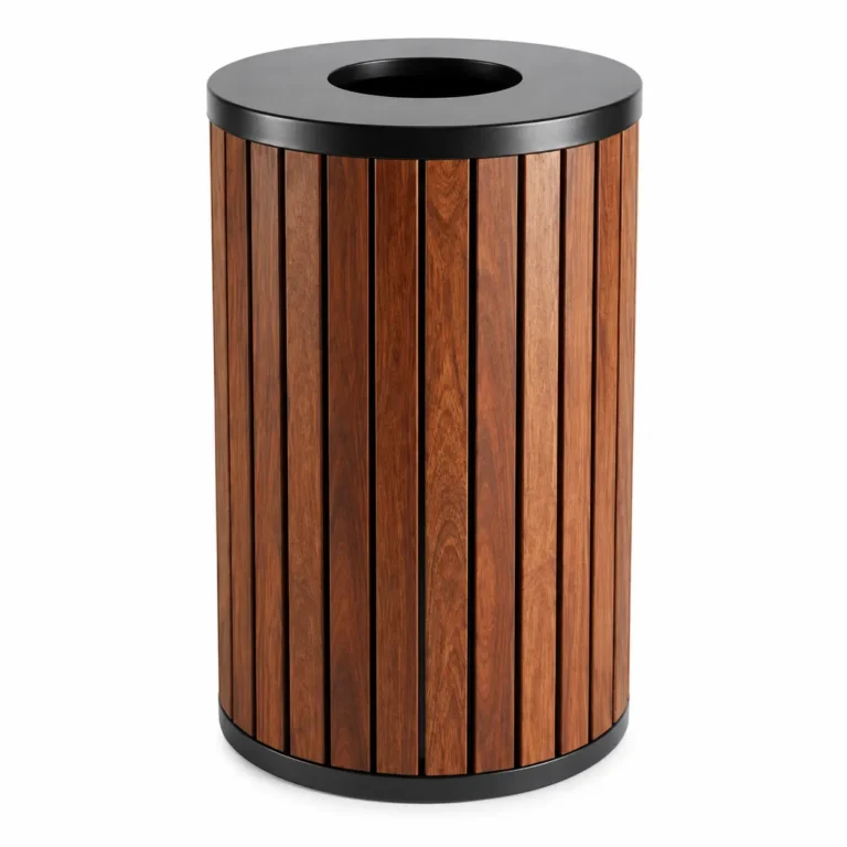 Corbeille Bois et métal